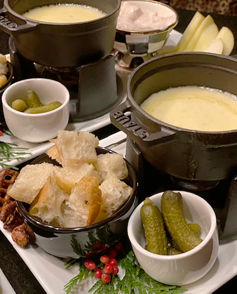 Savoyard fondue: easy recipe from One Day A Recipe